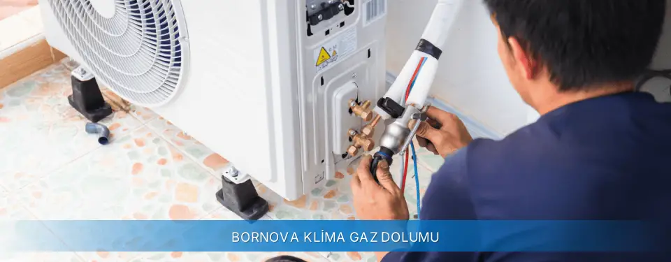 Bornova İlçemi Alarko Carrier Klima Gaz Dolumu