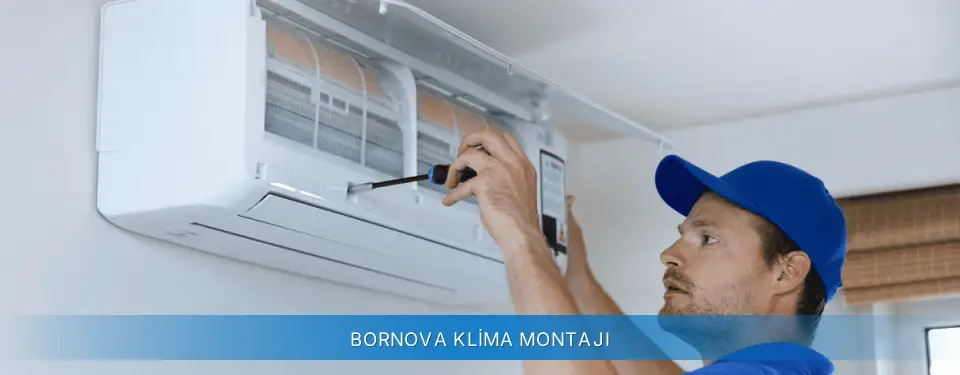 Bornova İlçemi Alarko Carrier Klima Montajı